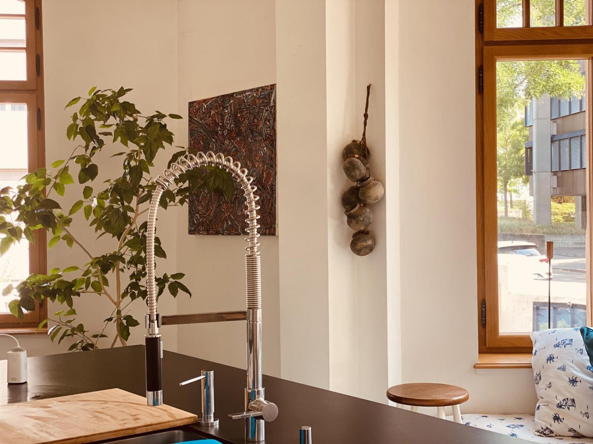 Georgian Guest Rooms Basel Bagian luar foto